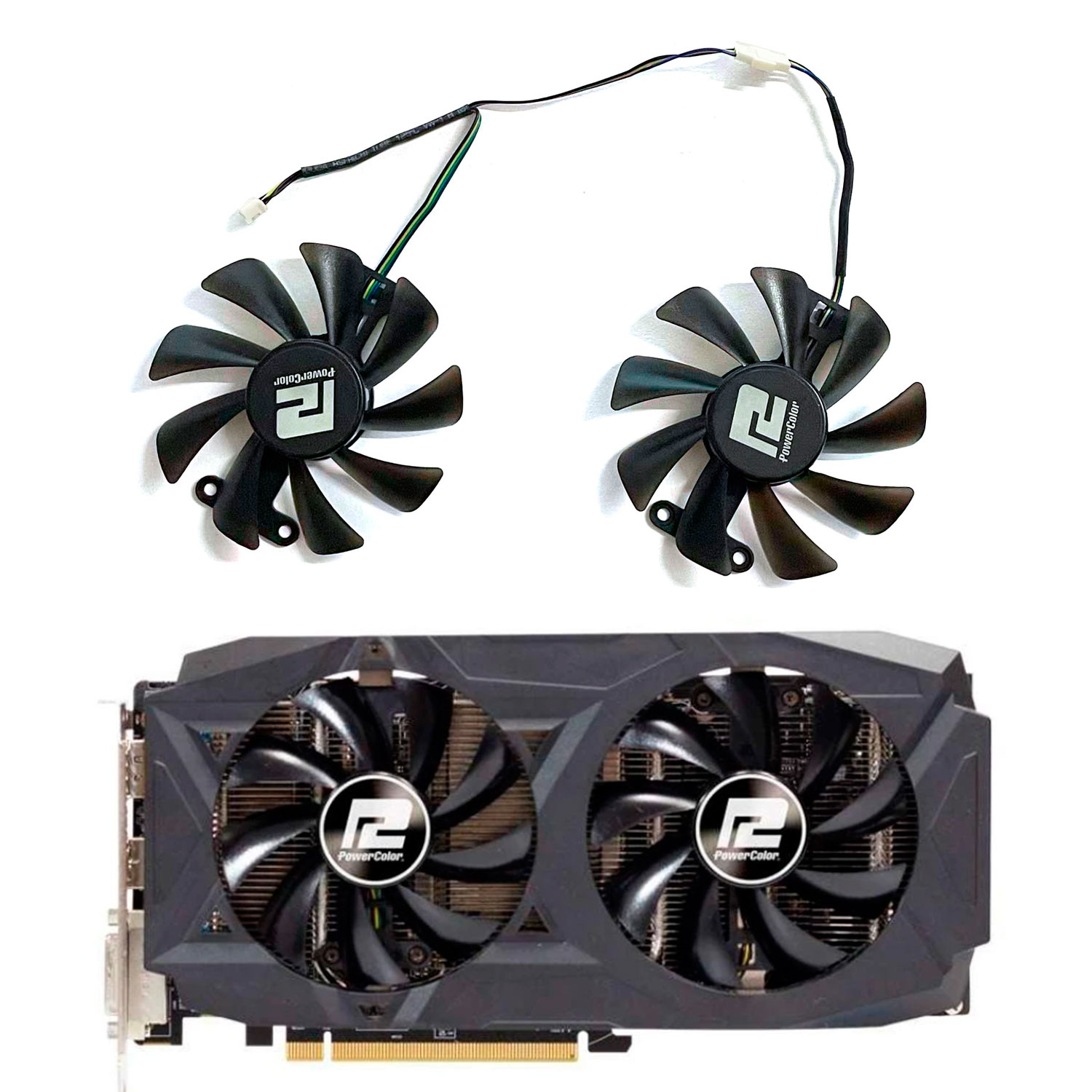 Rx 580 8Gb 2048Sp Gpu - For POWERCOLOR Radeon RX580 2048SP 8GB