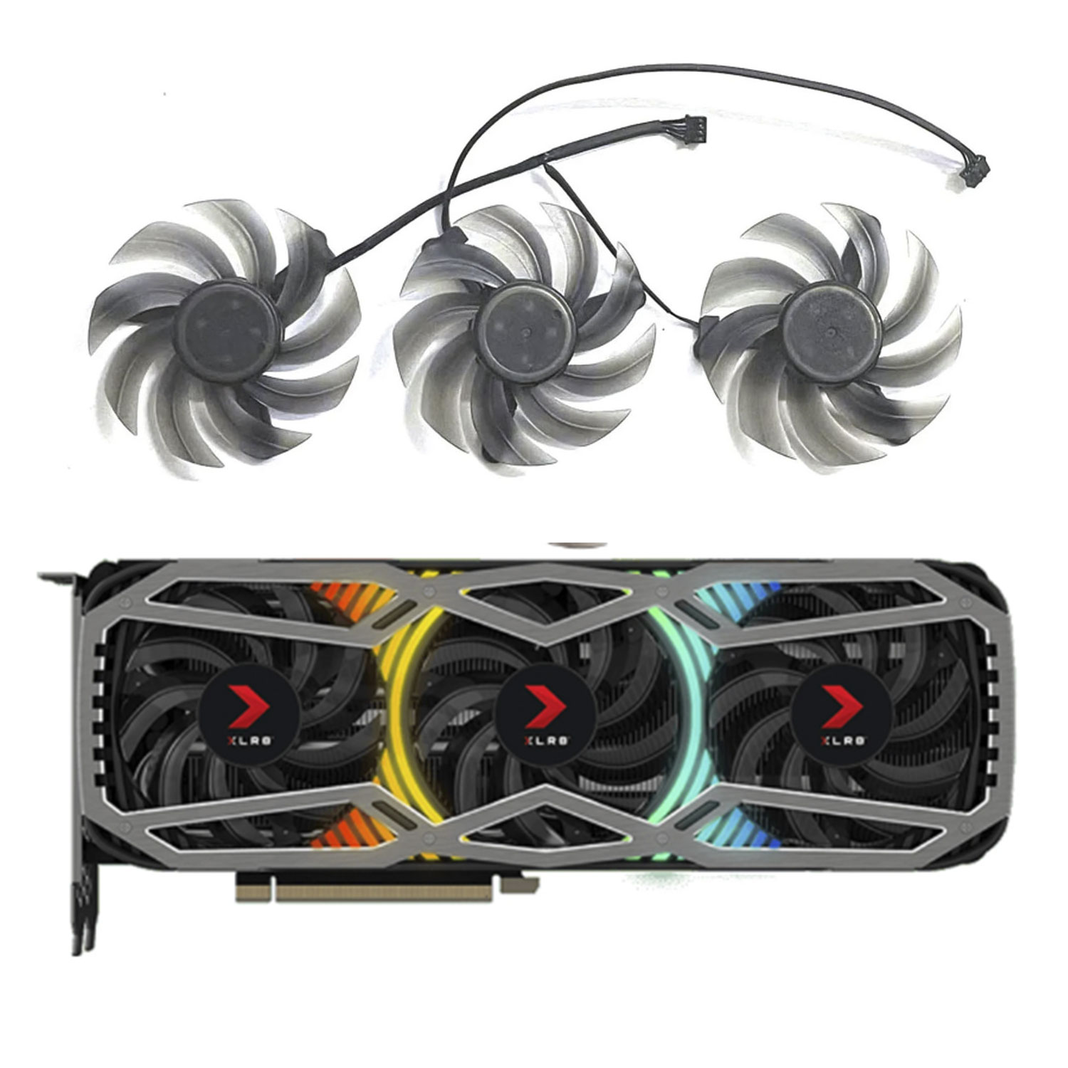 82MM FD8015U12D For PNY RTX 30 - Rtx 3090 24Gb Graphics Card review and price